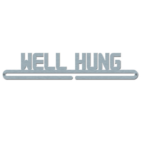 well hung medal hanger wall display holder ocr mud obstacle course race running sports rack sporty gift