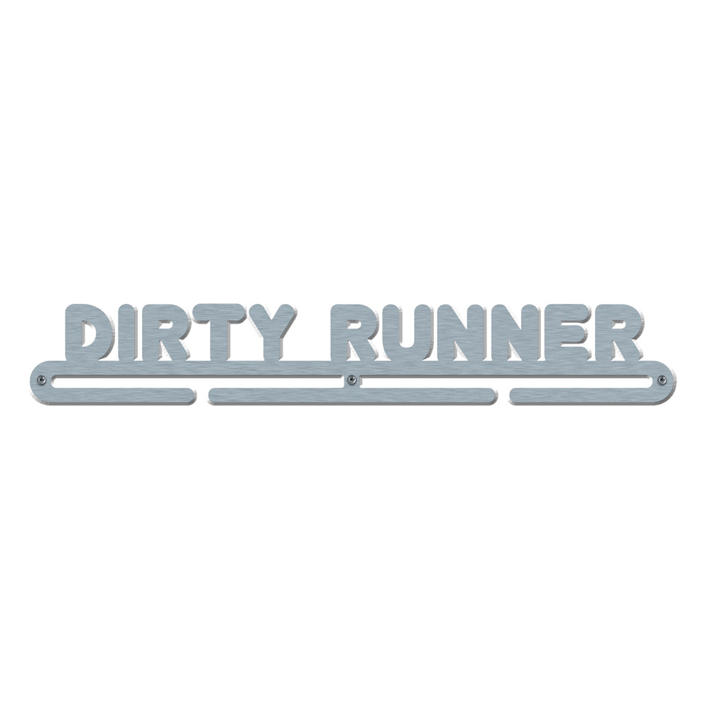 dirty runner medal hanger wall display holder ocr mud obstacle course race rack sporty gift