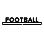 football medal hanger wall display holder footballer rack sporty gift son daughter
