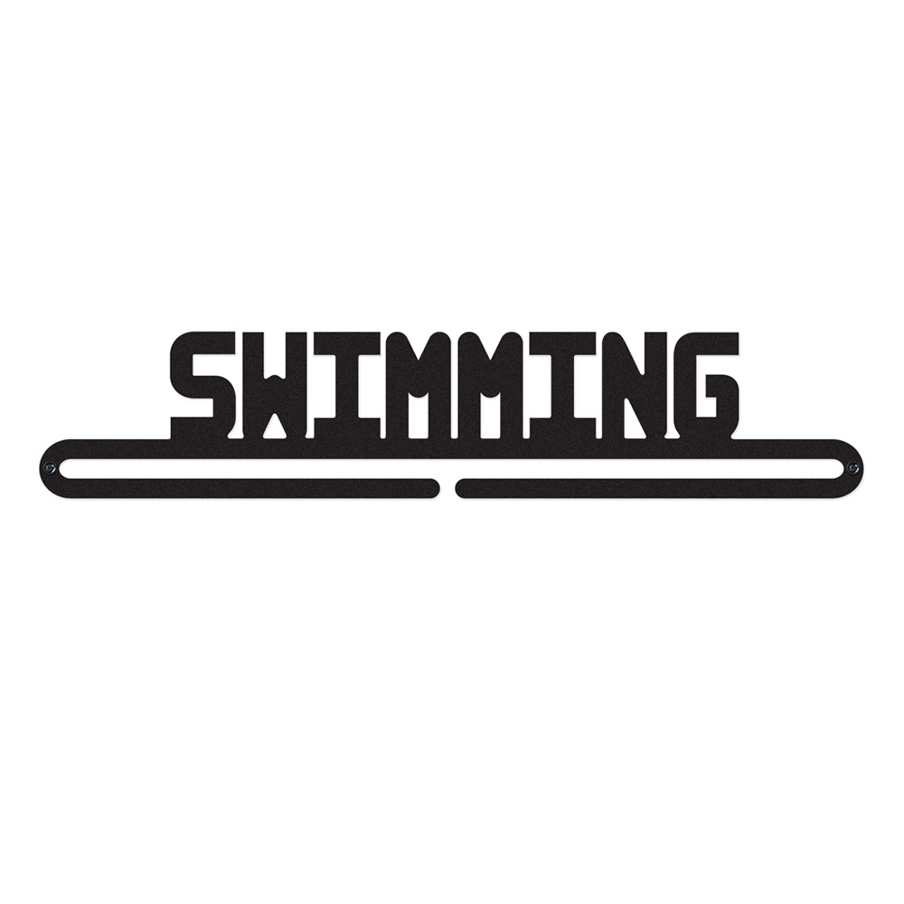swimming medal hanger wall display holder swimmers rack sporty gift